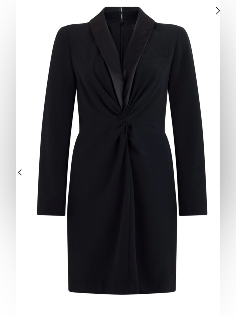 NWT Lauren Ralph Lauren Tuxedo Wrap Dress